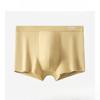 Plus Size Men's Summer Pure Cotton Class A Cotton 10A Antibacterial Breathable Mid Waist Briefs
