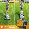 1800W Electric Lawnmower Corded, 40cm Cutting Width, Light Grey