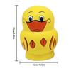 1 Set Russian Duck Figurines With Detachable Decorative Animal Sculpture For Home Office Desk