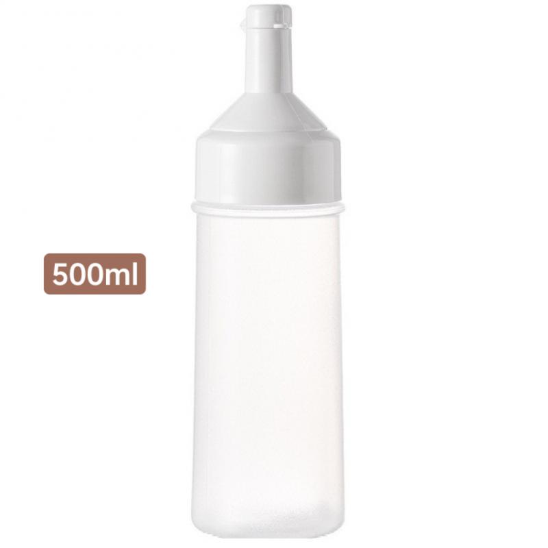 250/500ml Condiment Squeeze Bottles Kitchen Sauces Olive Oil Bottle Oil Cruet Ketchup Mustard Mayo Dispenser Kitchen Accessories