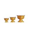 Bofu Auspicious Symbols Water Offering Cups Set with Liner - Holy & Purifying Dharma Protector Bowls