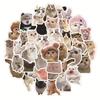 10/30/50pcs Kawaii Pet Cat Stickers Waterproof DIY Luggage Skateboard Phone Laptop Helmet Cute Animal Graffiti Sticker Toy Gifts