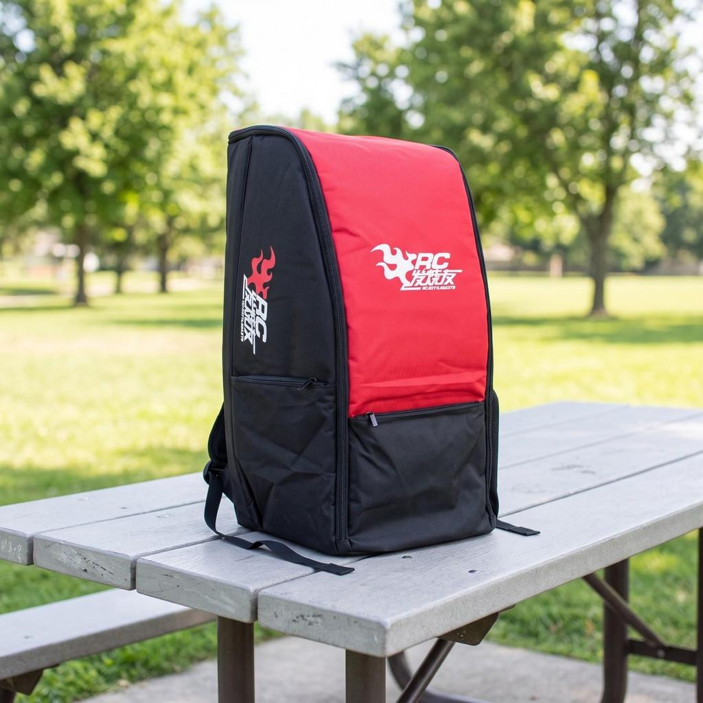 900D Nylon RC Car Backpack | Structured Upright Shape, Storage Bag, for