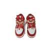 Jordan Air Jordan 1 Gilded Yingxi, Shopping Bag Cushioning, Wear Resistant Low Top Vintage Basketball Shoes Women's Red FJ3465-160(Team1321-)