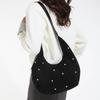 Tote Bag: Simple and Fashionable, Large-capacity Single-shoulder Hand-carry Underarm Bag for Commuting