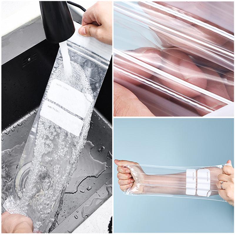 Fruits Vegetables Fresh-Keep Bags Reusable Refrigerator Storage Bags Thickened Leakproof Containers Kitchen Sealed Packaging Bag
