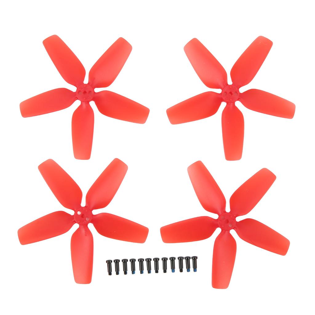 4Pcs Drone Propellers Plastic Light Weight High Stability Bright Color for Avata Propellers with Screw Screwdriver