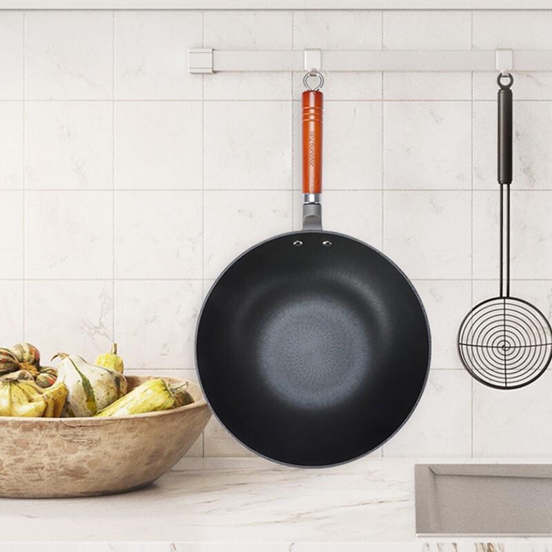 Joyoung 30cm Cast Iron Wok