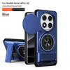 For Redmi Note 14 Pro Case Redmi Note 14 Pro + Cover 4G 5G Magsafe Magnetic Fold Holder Military Armor Camera Protection Cover