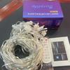 400 LEDs DIY Fairy Lights Bluetooth Control LED Curtain Strip RGB String Lights  Window Decoration