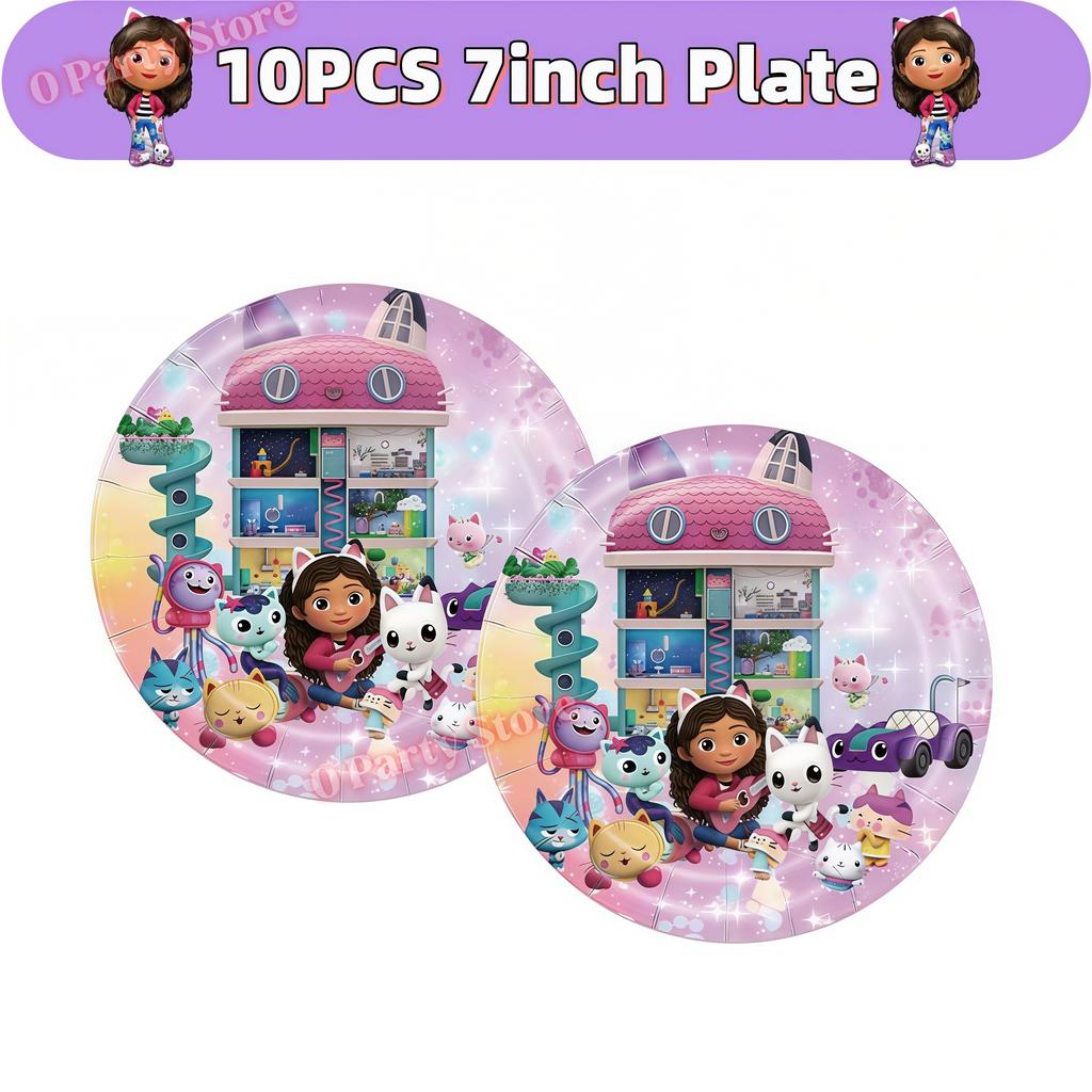 Gabby Dollhouse Keychains Birthday Party Decoration Supplies School Carnival Reward Gift Bag Fillers Kids Favor Gift Party Decor