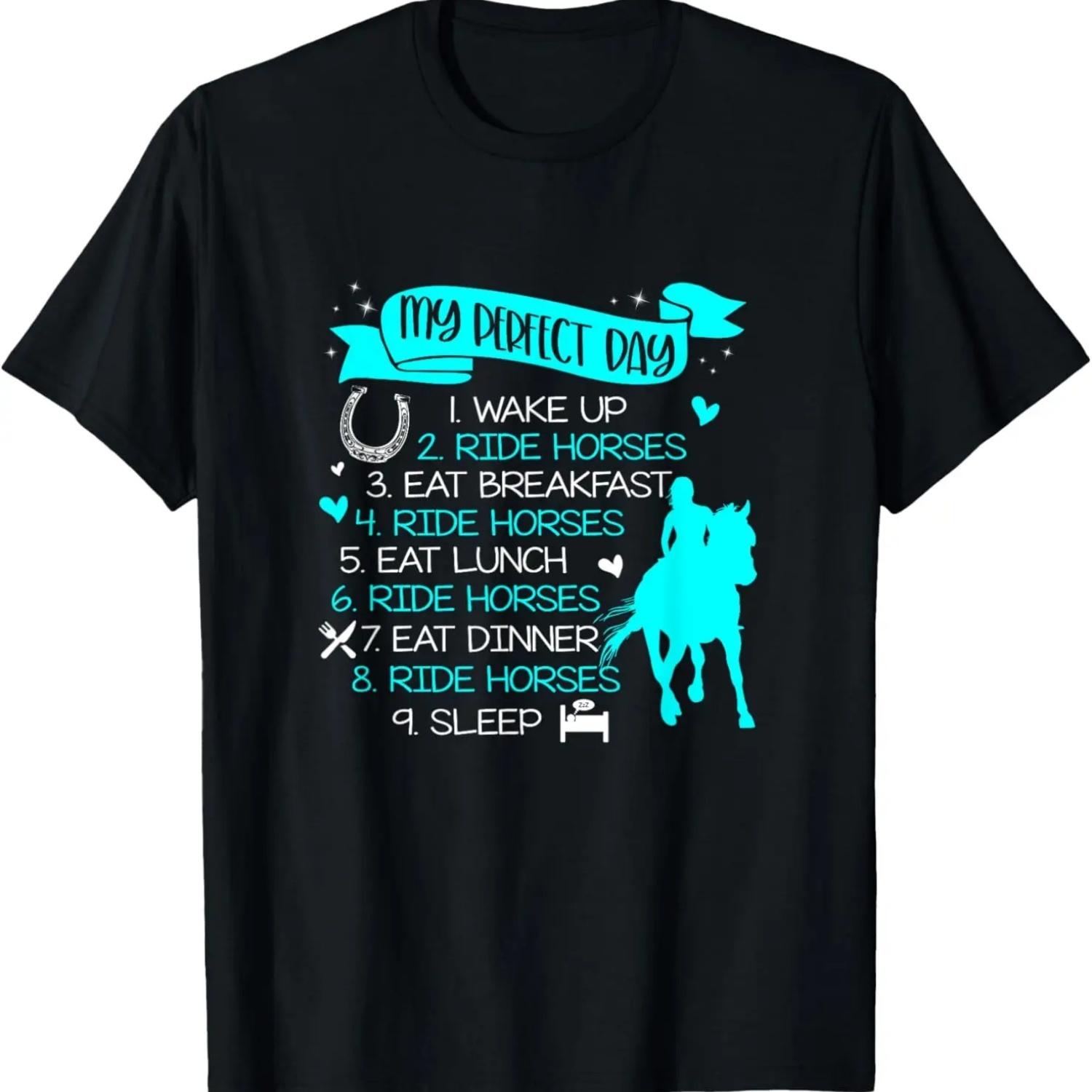 Retro Horse Lover Funny Horse Vintage T-Shirt XXXXXL чёрный