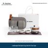 Mr. Nanshan Zen Landscape Portable Ceramic Tea Set