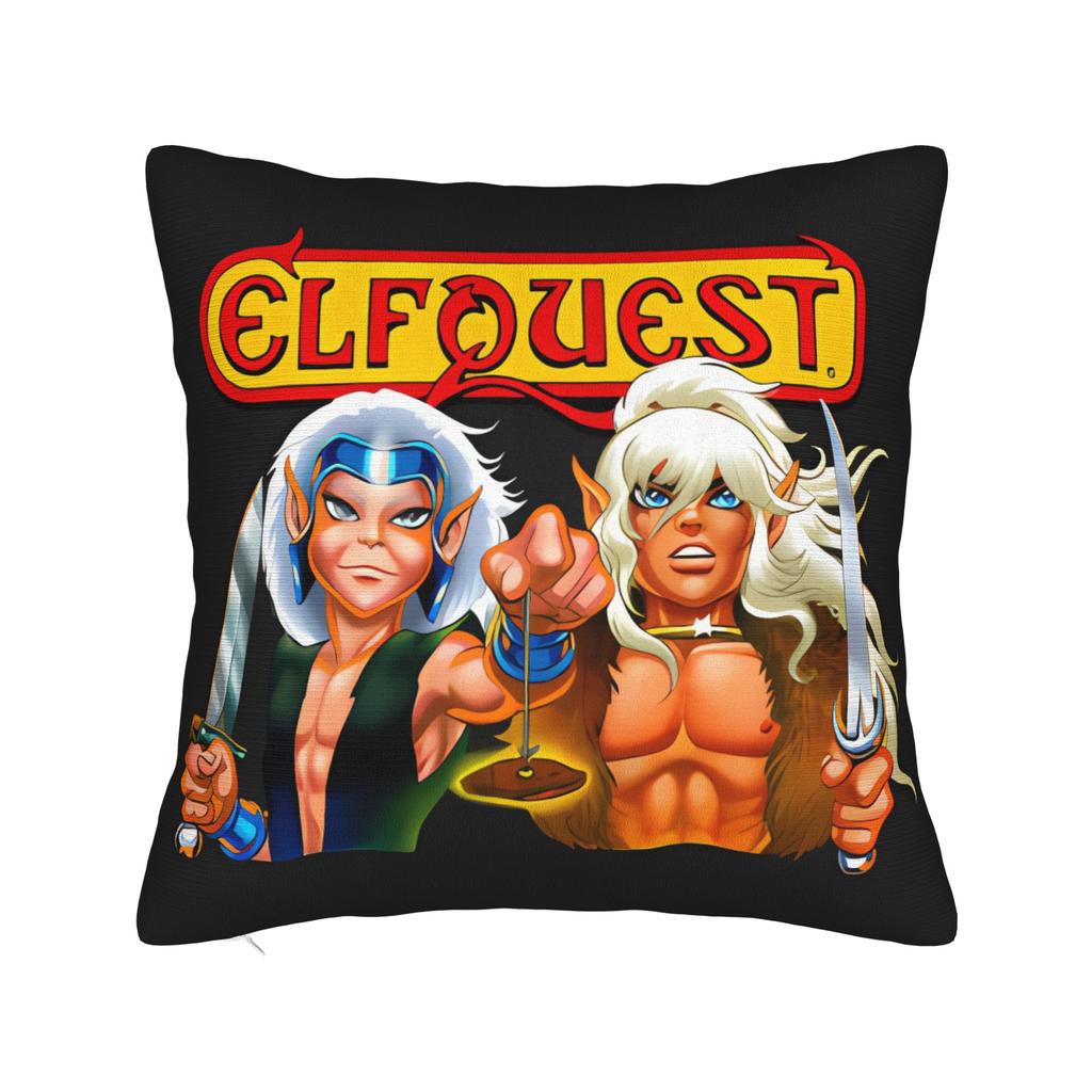 ElfQuest First Portfolio Pillow Case Comfy Pillow Cover For Sofa Couch Bed Living Room Fashion Cushion Cover