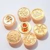 Sealing Wax Stamp Handles, DIY Cross-border Kits, Cat Paw and Round Seal Heads