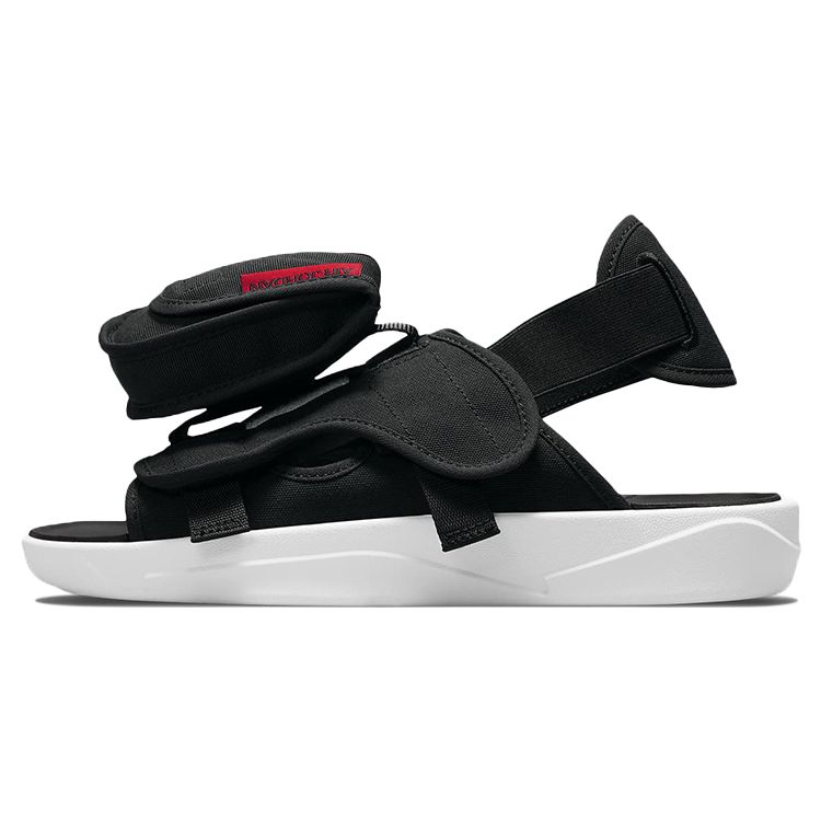 Кроссовки-слайды Air Jordan LS Bred Мужские Черный Белый Университетский Красный CZ0791-006 46