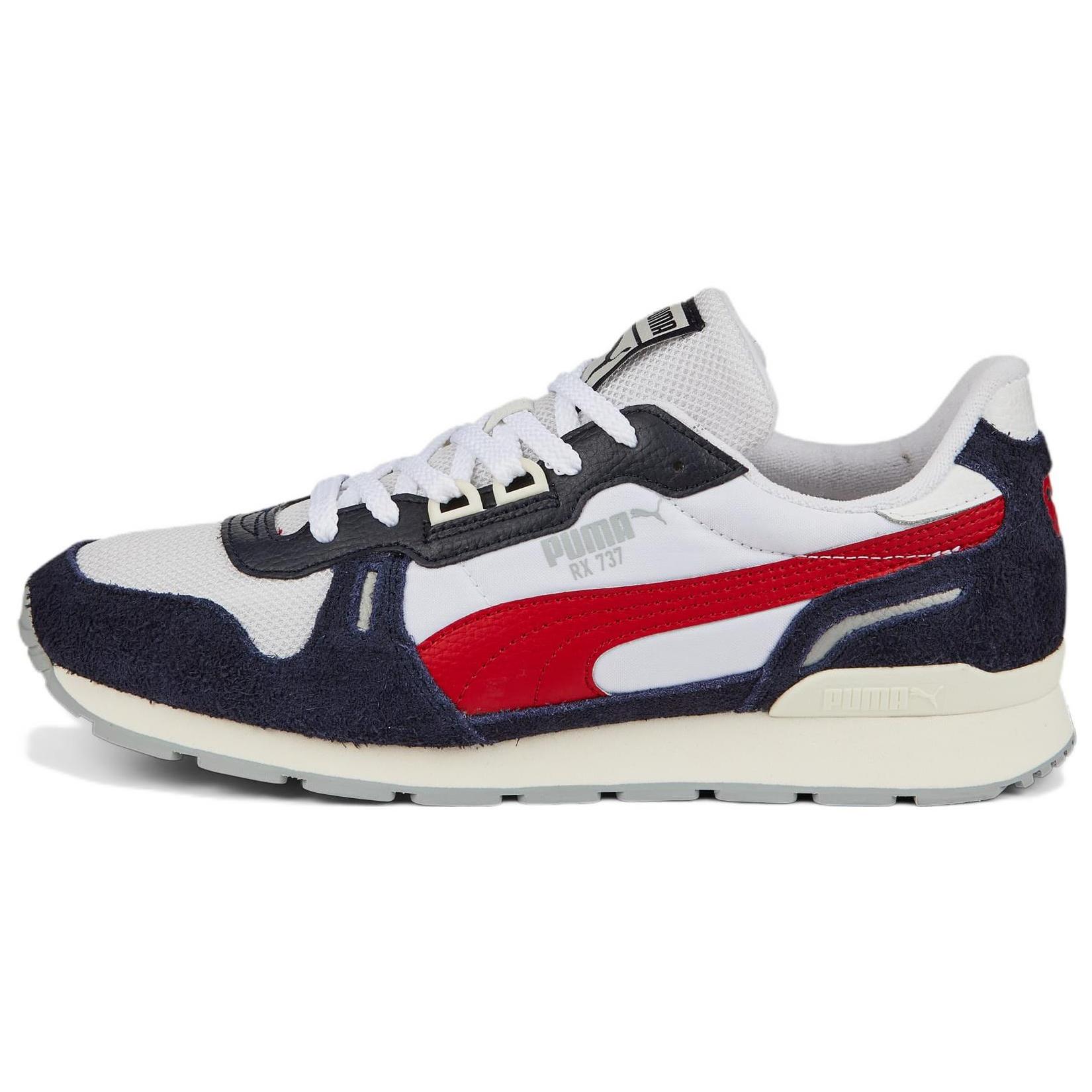 PUMA Rx 737 New Vintage White Black Red Unisex 387573-02 EU 38.5