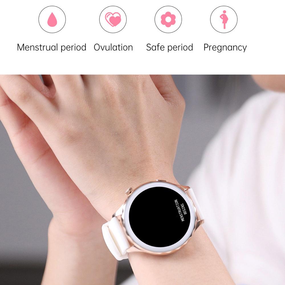 1.32" Smart Watch Women Blue Tooth Call Smartwatch Original Lady Watches Sports Fitness Heart Rate Waterproof Bracelet