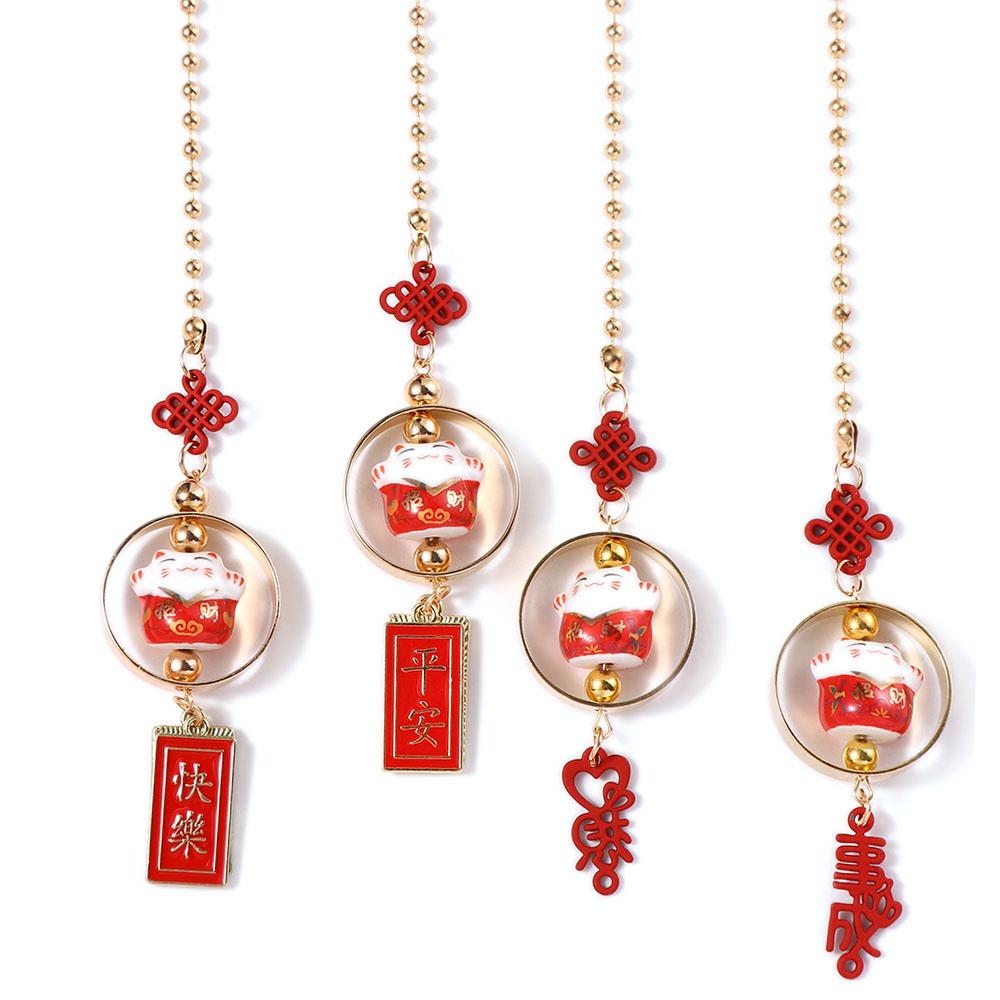 Accessories Cat Car Hangings Decor Fortune Cat Interior Lucky Cat Lucky Cat Fortune Cat Car Pendant