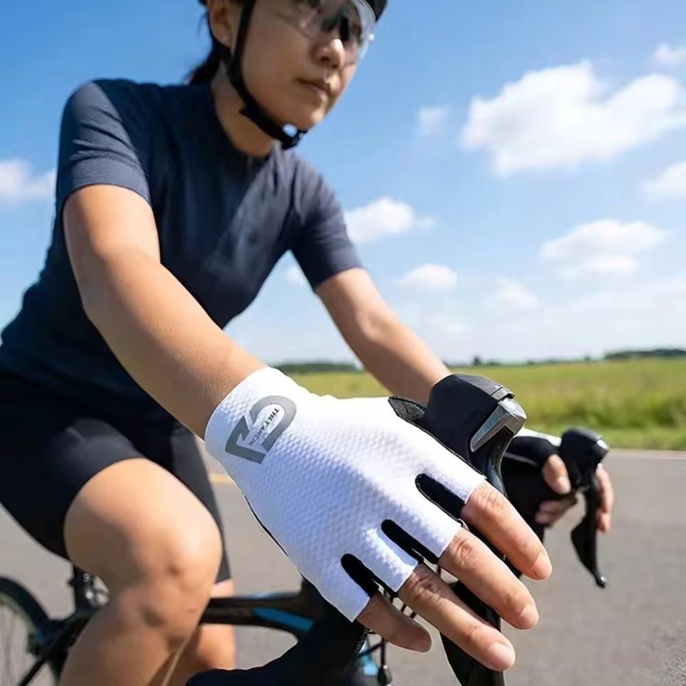 Summer Bike Gloves Short Sport Gloves Outdoors Fishing Gloves Men Women