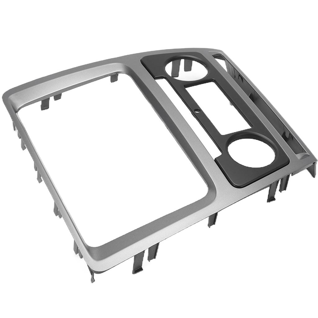 2Din Radio Stereo Fascia Frame Dash CD Panel Trim Decoration Replacement for Octavia 2008‑2013
