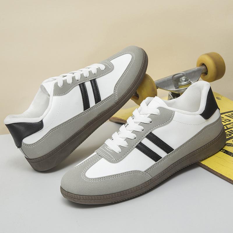 New breathable casual men's shoes spring board shoes low top lightweight white shoes fashion trend sports shoes