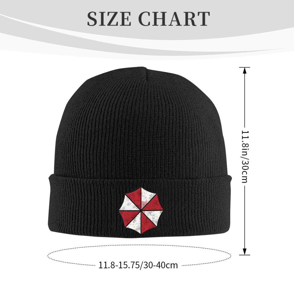 Resident Evils Beanie Hats Bonnet Hats Female Male Street Gym Skullies Beanies Spring Pattern Elastic Caps