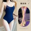 Sexy lingerie onesie swimsuit dead tank water sexy thin transparent milk silk suspender tights swimsuit