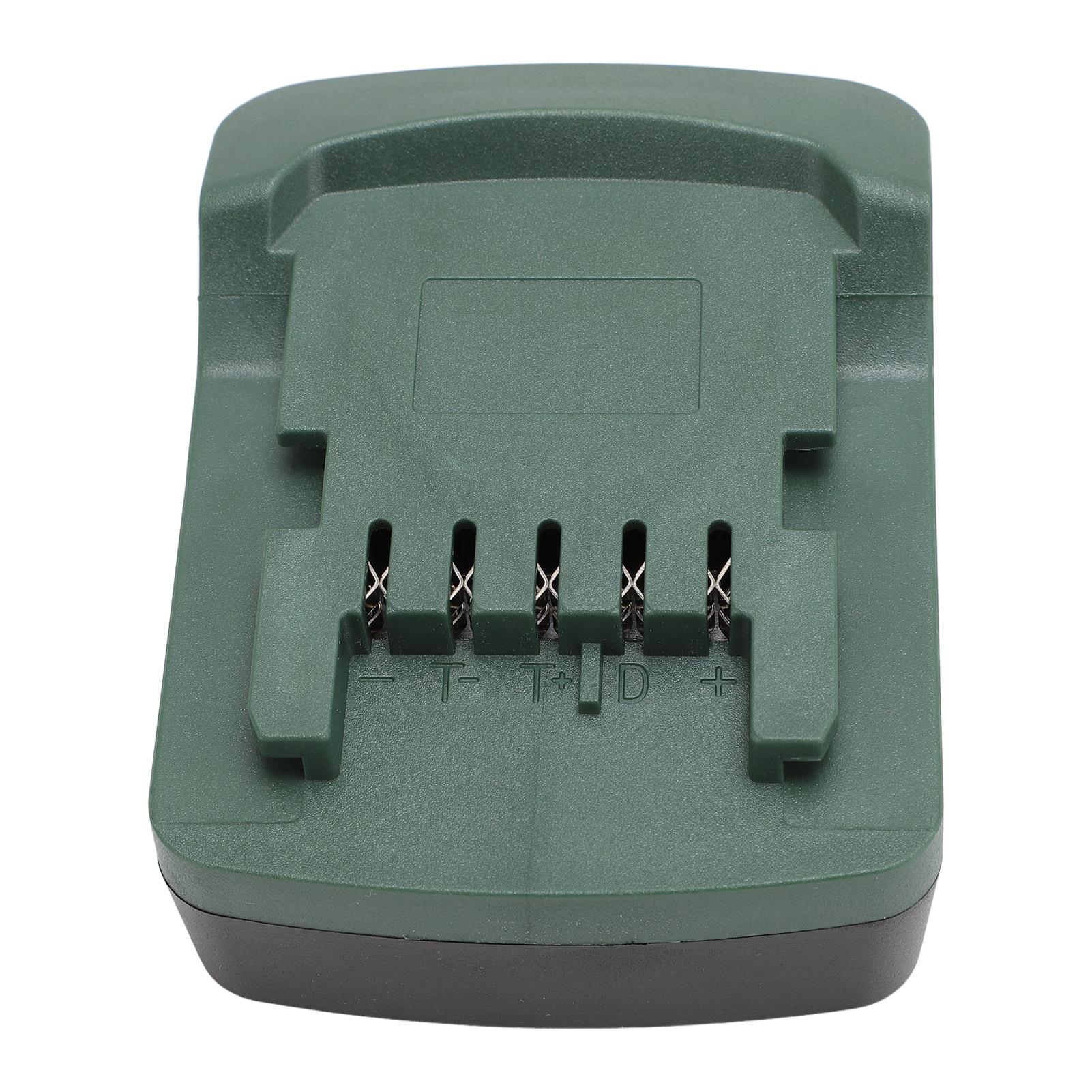 

18V Battery Adapter ABS Plastic Compact Cordless Power Tool Battery Converter for Home Garage Outdoor