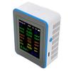 Quality Meter 12 In 1 WiFi CO2 TVOC HCHO Temp Humid Smart Detect Indoor Battery Powered with Time Display