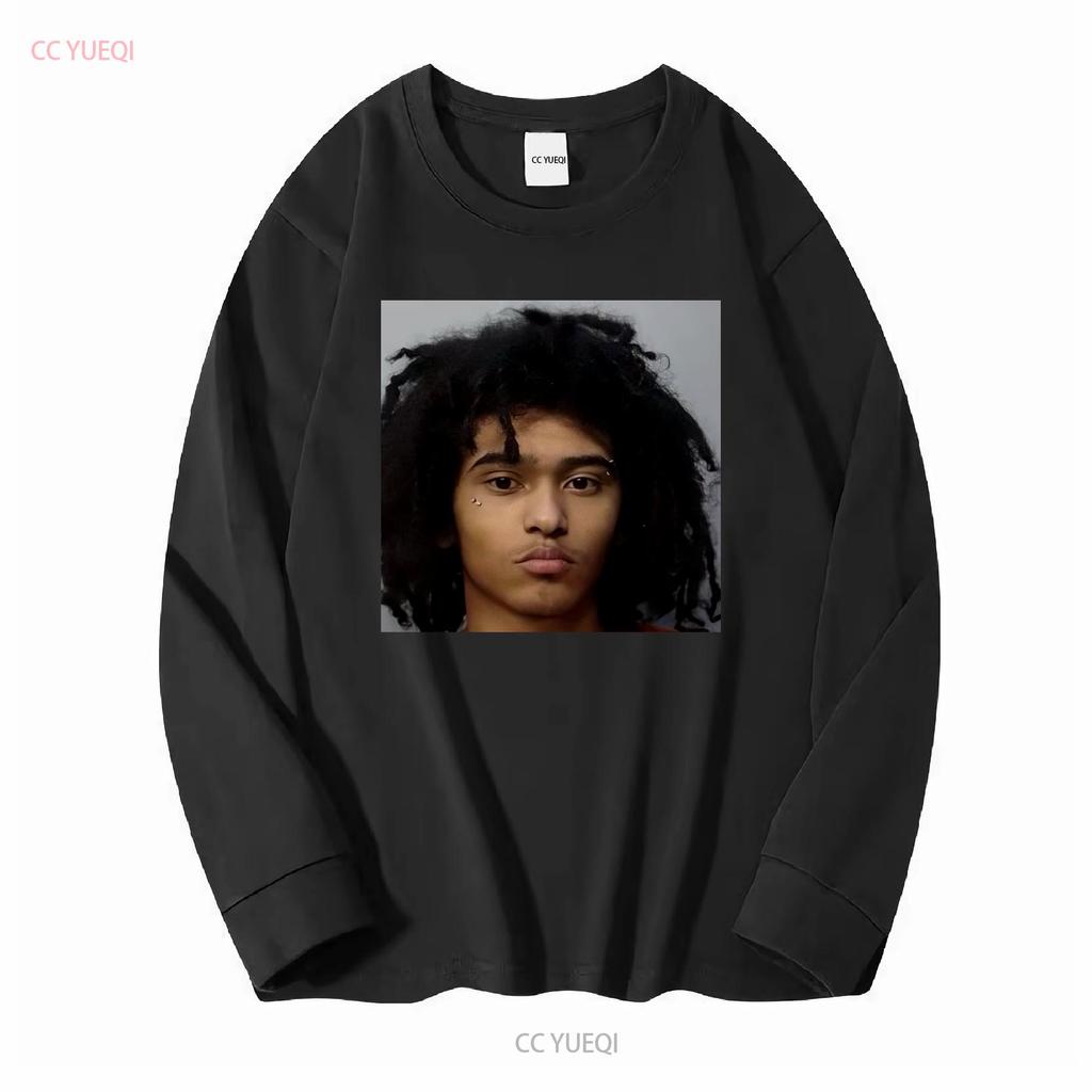 Jaydes Mugshot T Shirt Underground Rap Evvls Minimalist For Fans Jayden Yen Dumont long or short sleeves vintage Washed