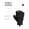 INBIKE Neue Herren Sommer Fahrradhandschuhe Halbfinger MTB Handschuhe Mountainbike Atmungsaktiv Fitnessstudio Sport Handschuhe Fahrradzubehör