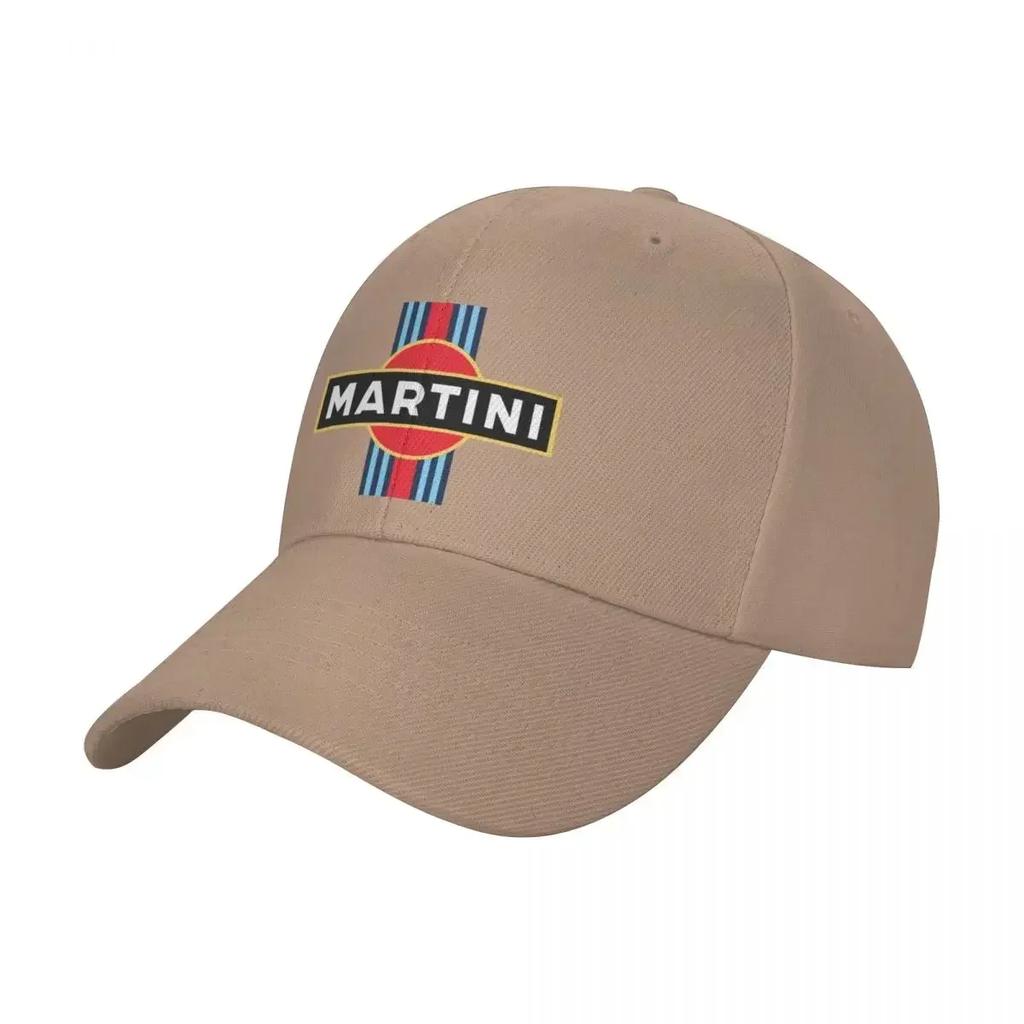 Martini Racing Stripe Baseball Cap Luxury Cap Streetwear Golf Hat Beach Bag Caps For Unisex Women's