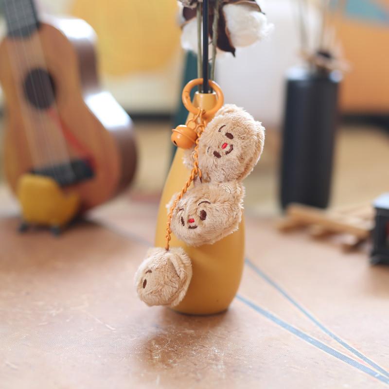 

Милый милый масляный медведь кулон плюшевая игрушка кукла мультяшная сумка подвесной брелок кукла 15cm