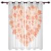 Rosen Rosa Blumen Fenster Vorhang Schlafzimmer Wohnzimmer Fenster Vorhänge Küche Dekoration Jalousien Vorhang