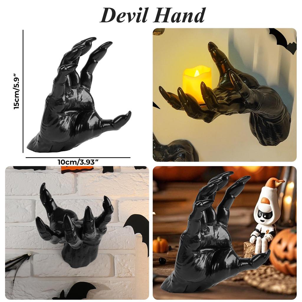 Mano Spettrale di Halloween – Ornamento Mano del Diavolo