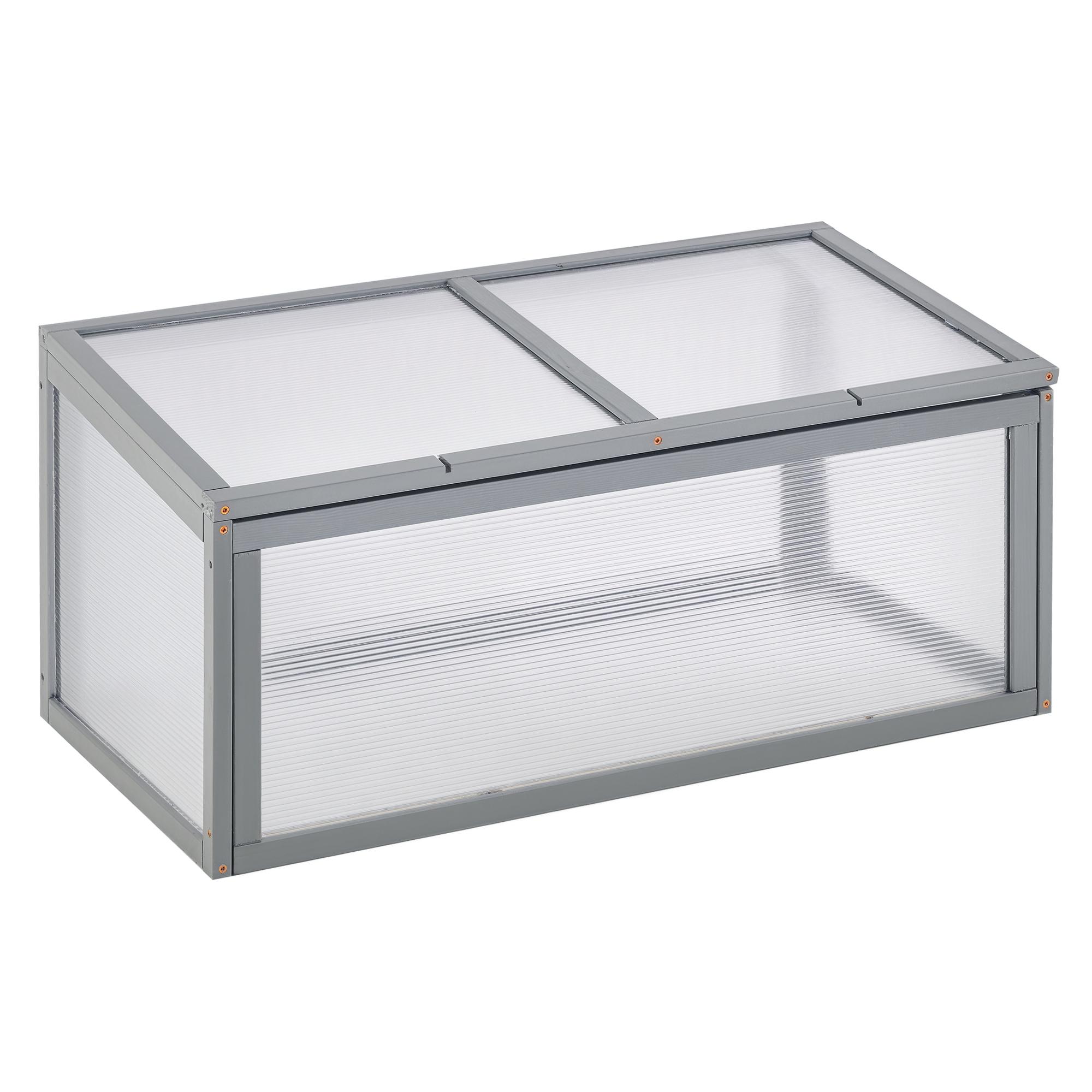Cold Frame Wood and Polycarbonate Greenhouse