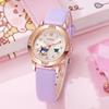 Sanrio Cartoon Women's Leather Strap Watch - Light Luxury & Trendy Design