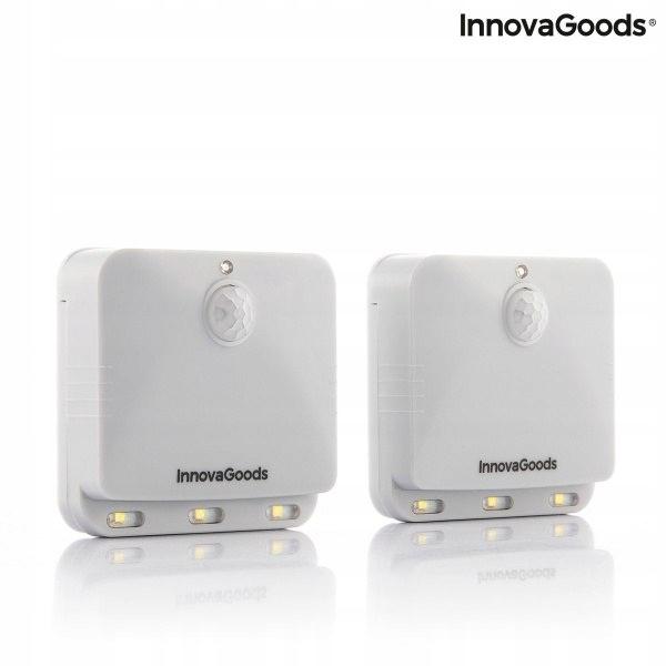 Lumtoo InnovaGoods LED Lamp with Motion Sensor 2 Pcs. Sensor Light