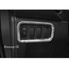 For Mitsubishi ASX 2013 2014 2015 2016 2017 2018 Car Stick Styling Cover ABS Front Head Light Switch Button Trim Frame Lamp 1PCs