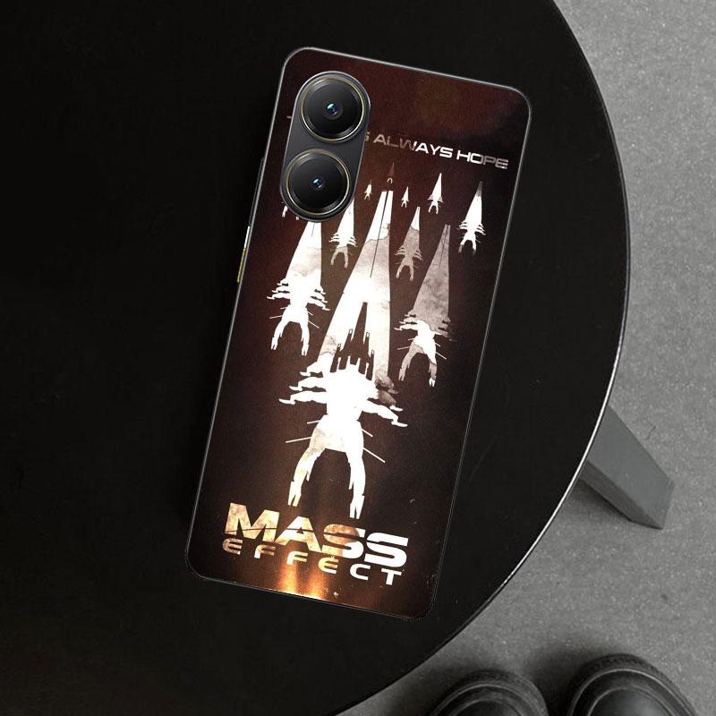 N7 Mass Effect Phone Case Cover for Xiaomi Poco X6 X5 X7 Pro F7 Ultra Redmi 15C 15 13C 13 12C 12 10C 10 10A 9C 9A 9T 9 Coque Poc