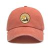Unisex baseball cap trendy print mountain tree sun pattern daily casual peaked cap versatile outdoor travel hat