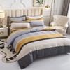 3Pc 100% Polyester Duvet Cover Pillow Case set,No filler,Classic Patterns Printed Skin Friendly Breathable Comfortable Bedding