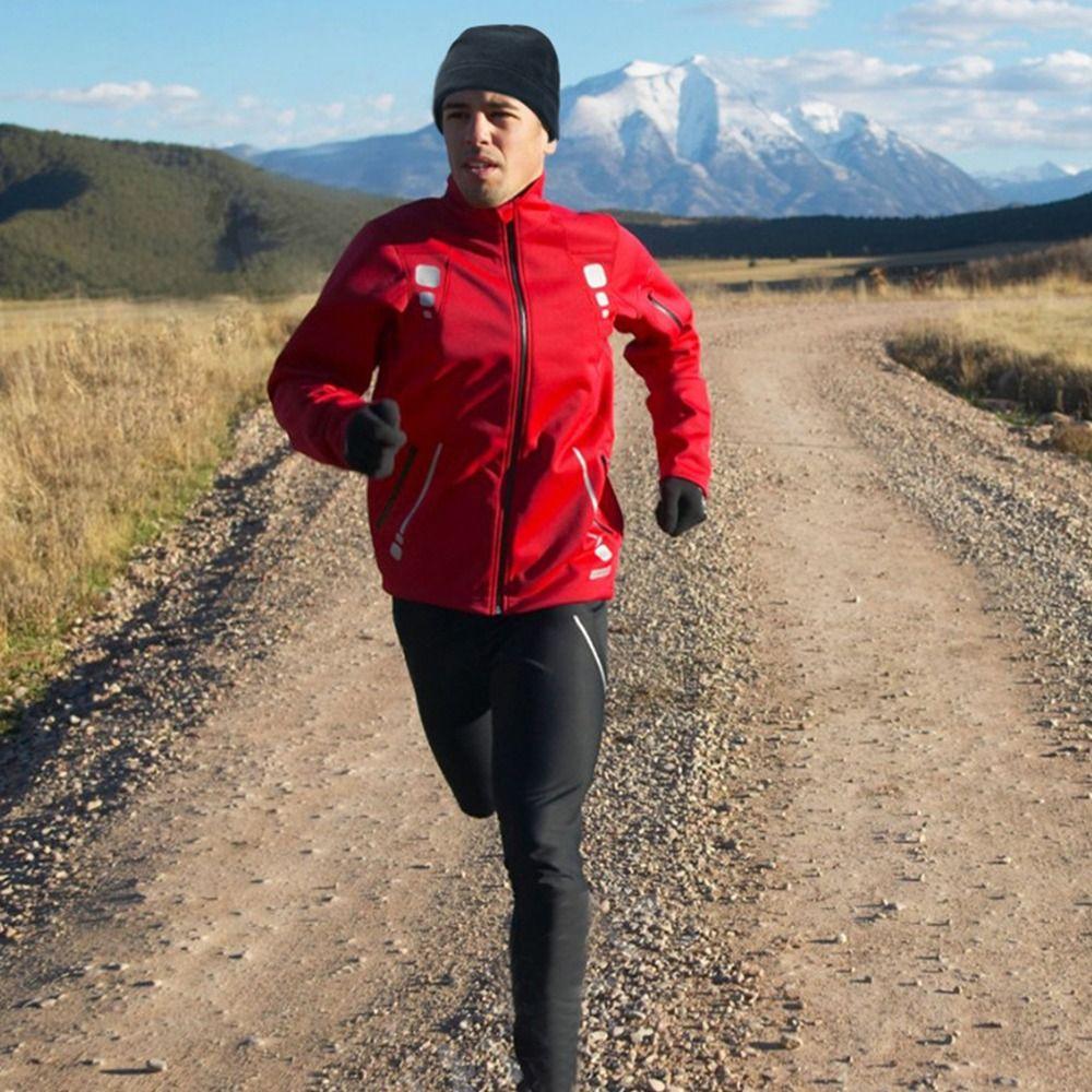 Winter Polar Fleece Beanie Hat Warm Slouchy Running Cycling Cap Soft Windproof Fleece Sports Hat for Men Women