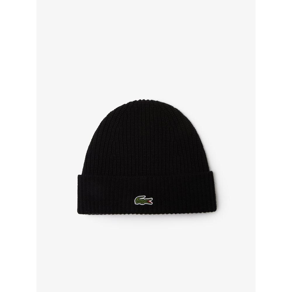 

Lacoste Шерстяная шапка в рубчик RB9883 53N 031 Q2NRB9883 53N031