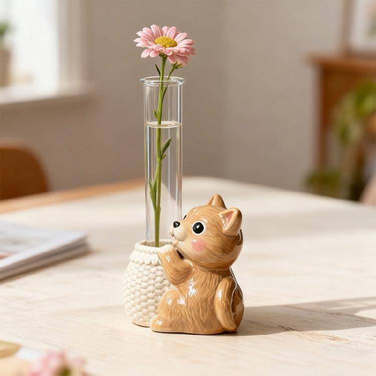 Creative Reusable Silicone Test Tube Vase Mold For Stylish Desktop Decoration Plant Containers And Artistic Ornament