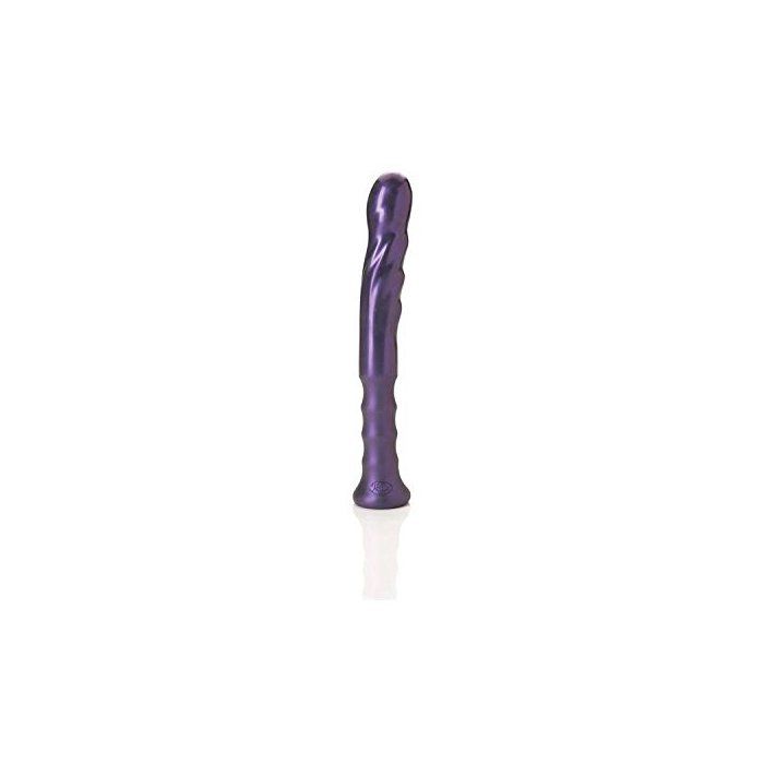 Godemichet classique - Tantus - Silicone ultra-premium - Violet Minuit - 6.5" longueur - 1.5" diamètre