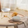 Decorative Ceramics Essential Oil Burners Aromatherapies Scent Diffuser Tealight Candle Holder Rack for Meditations Room