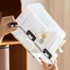 Beverage Dispenser with Tap Leak Proof Plastic Cold Drink Container with Spigot Large Capacity Pitcher for Refrigerator