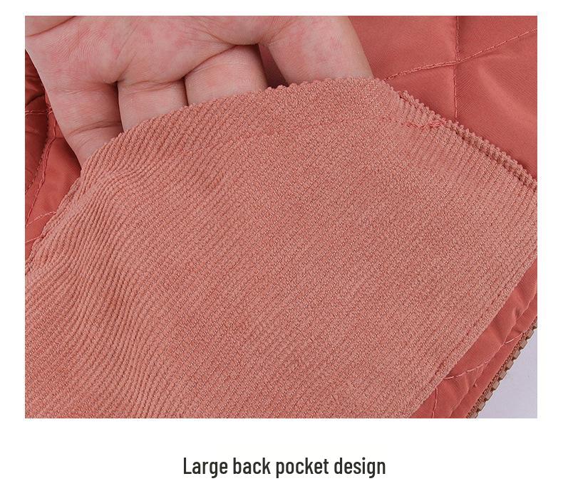 Dog-Friendly Warm Down Jacket, Thickened PP Cotton Filling, Back Opening, Easy On/Off.